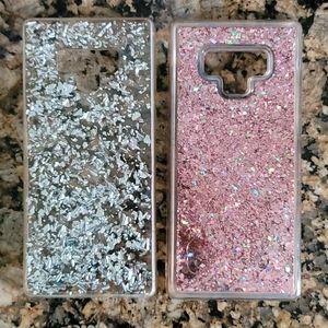 Samsung Note 9 glitter cases
